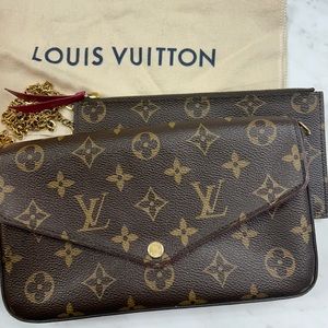 Authentic Louis Vuitton Felicie Pochette